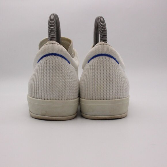 Rothy’s The Lace Up Sneaker Women's Size US 7 White Knit Fabric Casual Shoes - Picture 5 of 10